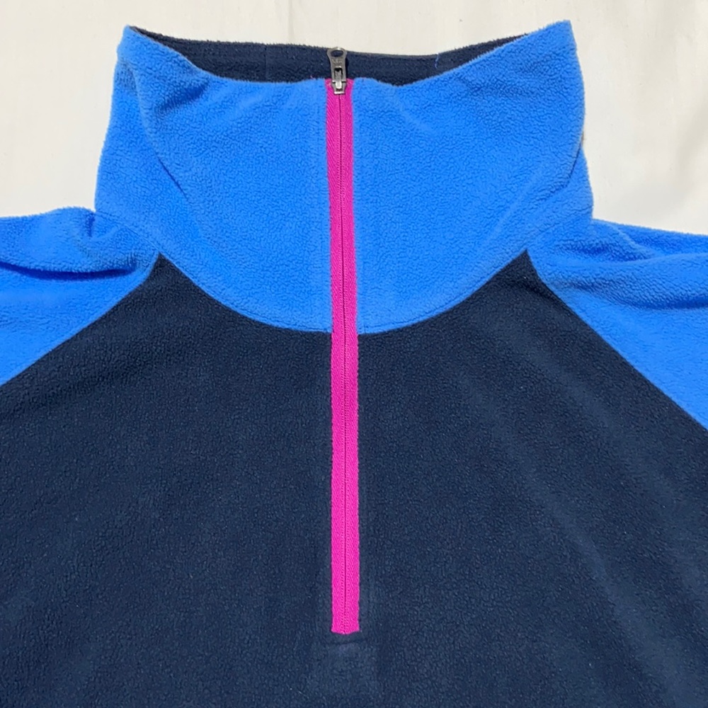 Columbia 1/4 Zip Light Weight Fleece Pullover. Large.